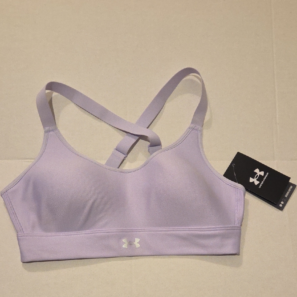 Under Armour Women's Lavender Sports Bra  S
